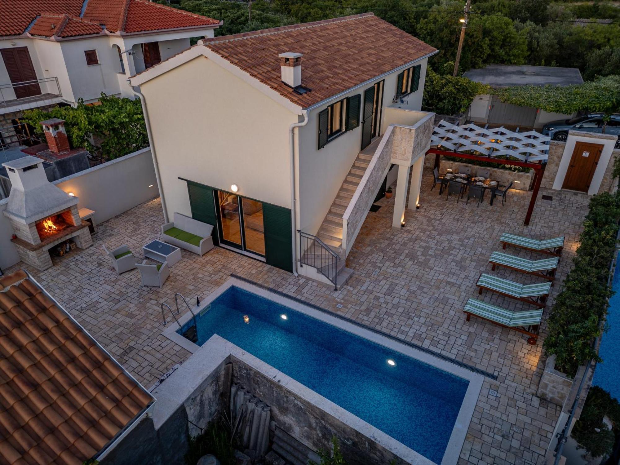 Villa Ivo Zadarvillas Вінєрац Екстер'єр фото